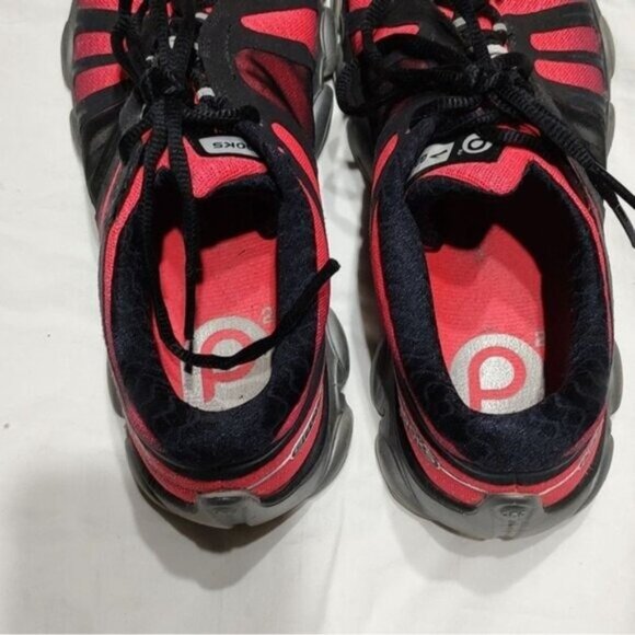 Brooks Pure Flow 2 Pink Black Running Shoes 10 - Picture 7 of 9